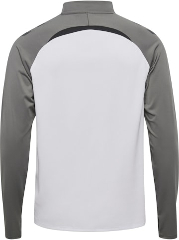 Hummel Trainingsjacke "Lead 2.0 Half Zip" in Weiß