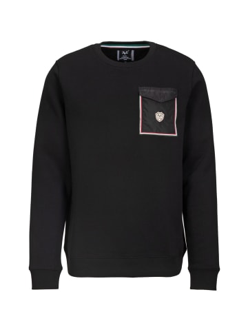 19V69 Italia by Versace Sweatshirt Mino in schwarz