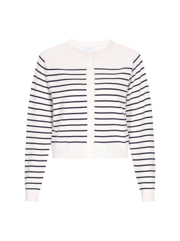 usha BLUE LABEL Cardigan in offwhite navy