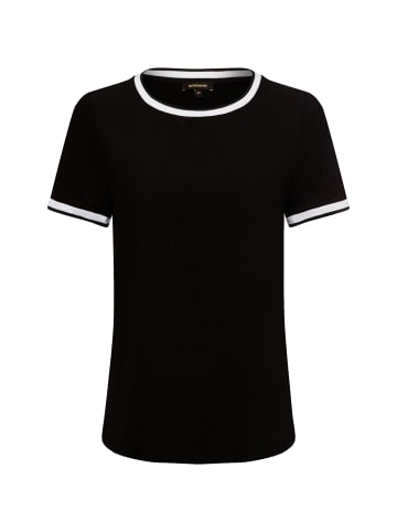 More & More T-Shirt in schwarz weiß