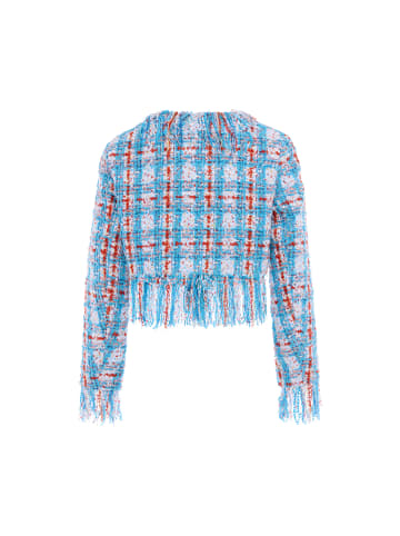 gaya Women Blazer in TURQUOISE MULTICOLOR