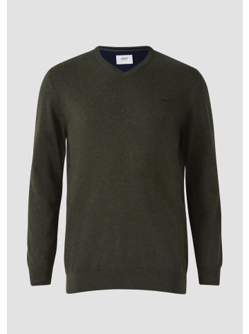 s.Oliver Strickpullover in 79W0_olivgrün