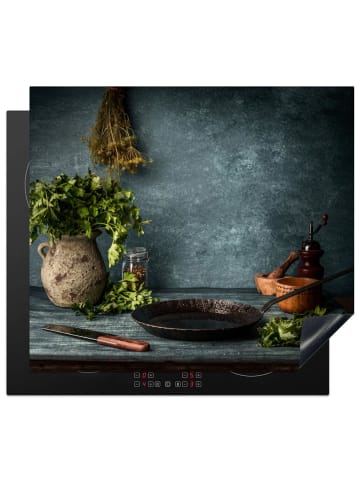 KitchenYeah Herdabdeckplatte Rustikale Küche