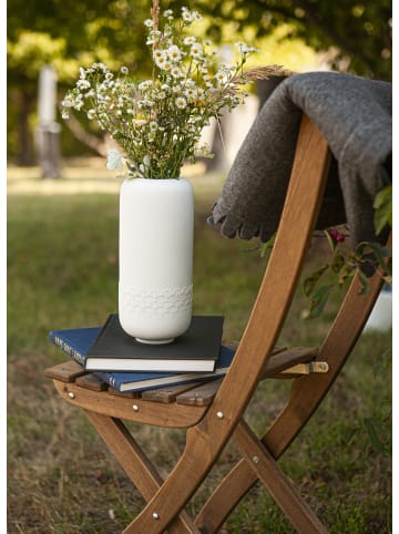 Kaiser Porzellan Vase " Mia " in Biskuit weiß