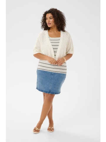 KAFFE curve Strickjacke KCsilje Regular fit in Chalk