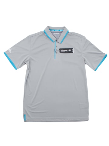 adidas Shirt Golf Climachill Bonded Solid Polo in Grau