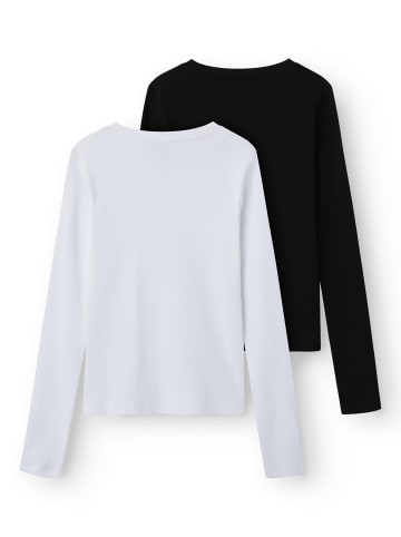 TWO SOON 2er-Pack Oberteil in Black