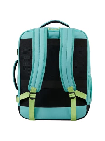 American Tourister Take2Cabin - Reiserucksack 15.6" M 45 cm (blau) in dusty turquoise/lime