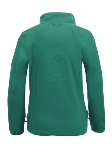 Trollkids Fleece Jacke "Arendal PRO" in Pfeffergrün/Marineblau