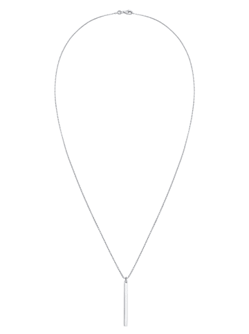 Elli Halskette 925 Sterling Silber Rechteck in Silber