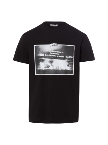 UNFAIR ATHLETICS T-Shirt Restriction in schwarz weiß