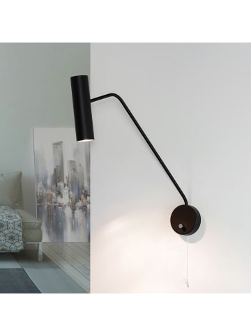 Licht-Erlebnisse Wandlampe in Schwarz