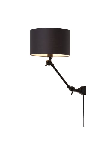 IT'S ABOUT RoMi Wandlampe Amsterdam - Schwarz/Schwarz - 65x32x45cm