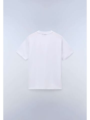 Napapijri T-Shirt "S-Drapeau Ss" in Blau