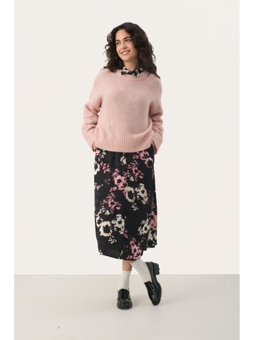 PART TWO Strickpullover LulyaPW Gerade Passform in Silver Pink