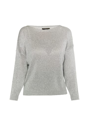 faina Pullover in Silber Grau