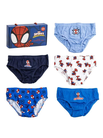 MARVEL Spider-Man Spidey Jungen Unterhosen Set 5 Stück Slips für Kinder 4/5 Jahre