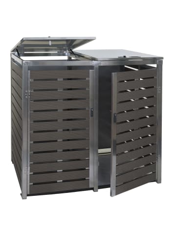 MCW XL 2er/4er Mülltonnenverkleidung K14, Anthrazit