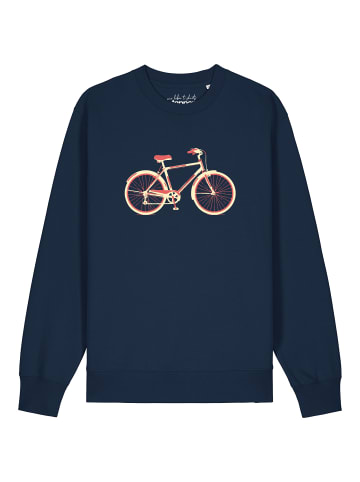 wat? Apparel Sweatshirt Red Bike in Dunkelblau
