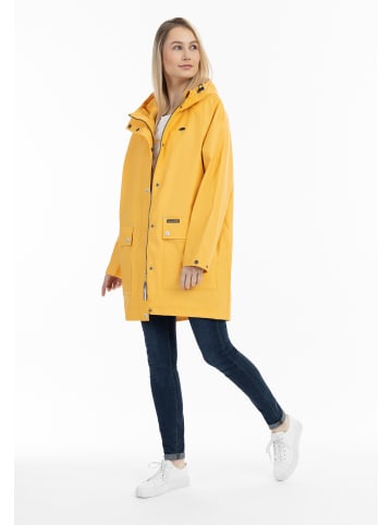 Schmuddelwedda Damen Oversized Regenmantel in Honiggelb-271