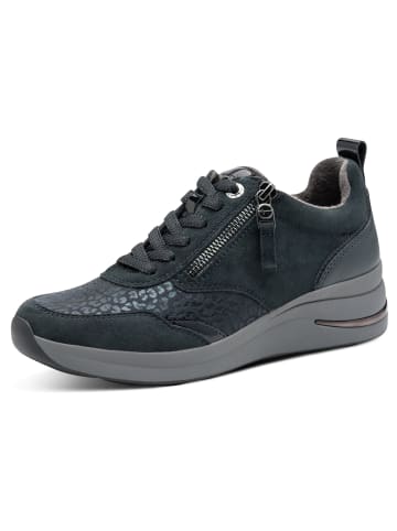 Tamaris WIDE FIT Sneaker in NAVY SUEDE