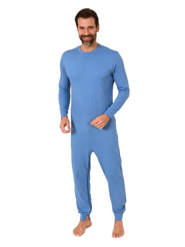 NORMANN Pflegeoverall langarm Reißverschluss Bein - 88532 in hellblau