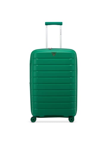 Roncato B-Flying Move 4 Rollen Trolley 68 cm mit Dehnfalte in green
