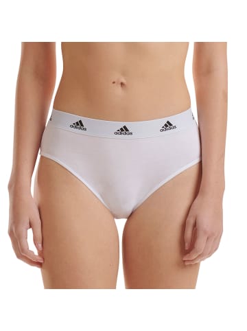 adidas 3er Pack Bikini Slip Cotton Logo in Mehrfarbig