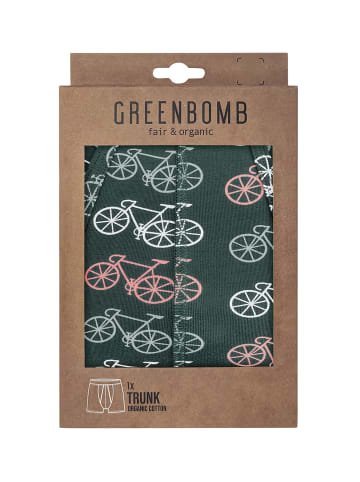 GreenBomb Trunk Bike Big in Dunkelgrün