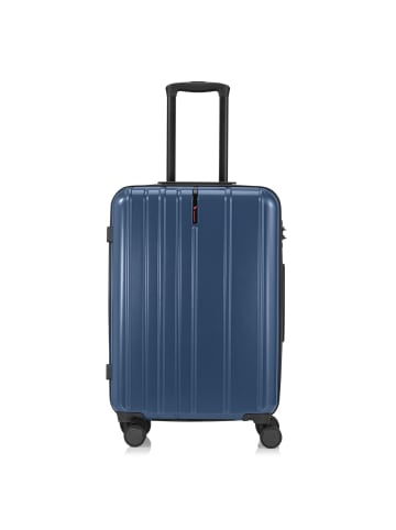 Pack Easy Jolly 4 Rollen Trolley M 64 cm mit Dehnfalte in navy