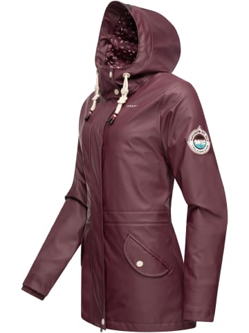 Navahoo Regenjacke Ocean Heart in Wine