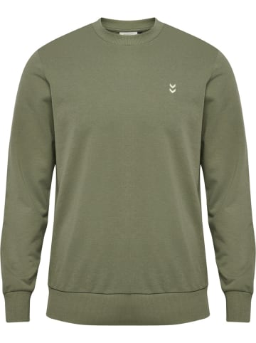 Hummel Pullover "Pulse Sweat Crewneck" in Grün