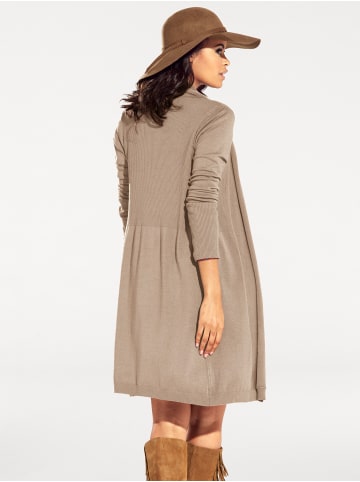 Heine Long-Strickjacke in sand