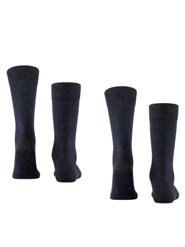 Falke Socken 2er Pack in Schwarzblau