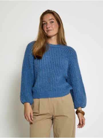 Peppercorn Pullover in Blue Riverside