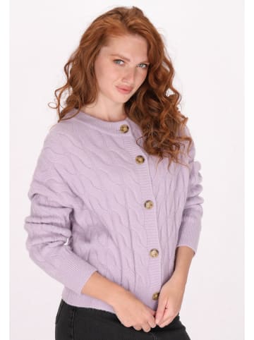 DreiMaster Damen Cardigan in Lavendel melange
