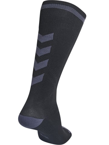 Hummel Long Socken Elite Indoor Multisport Erwachsene in BLACK/ASPHALT