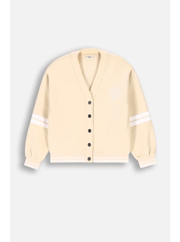 Coccodrillo Sweatshirt mit Reißverschluss in beige