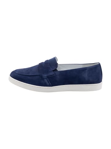 DreiMaster Maritim Edle Penny Loafer in Blau