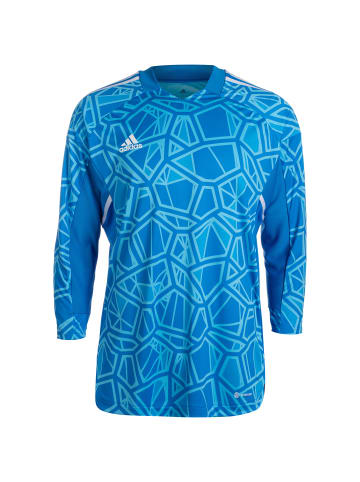 adidas Performance Longsleeve Condivo 22 Promo in blau / weiß