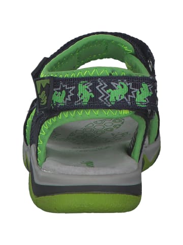 SALAMANDER Sandalen in Navy/Green