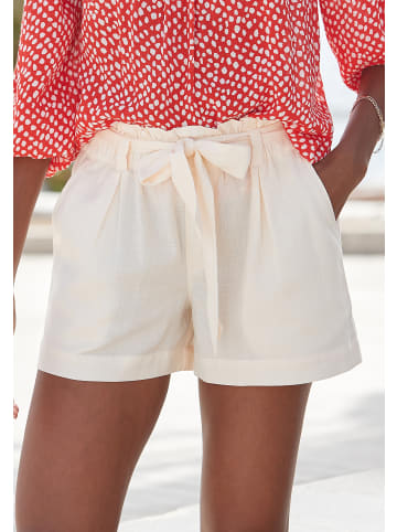 LASCANA Shorts in beige