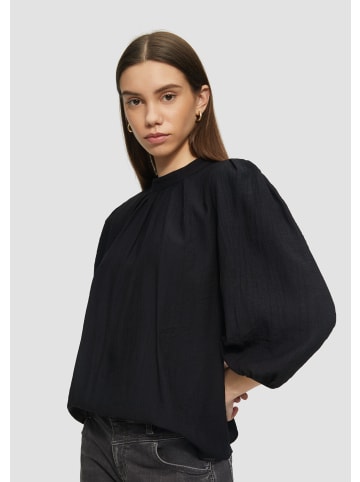 QS Bluse 3/4 Arm in Schwarz