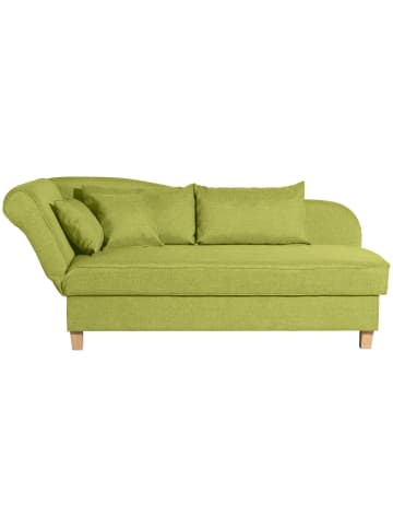 others RECAMIERE mit Armteil links klappbar Katia Bezug Flachgewebe Buche natur / apfel