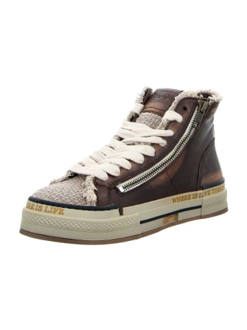 Rebecca White Sneaker High in Braun