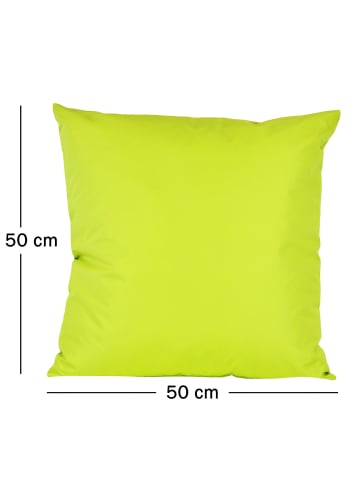 JACK Outdoor Dekokissen 50x50cm inkl. XXL Füllung in Limette