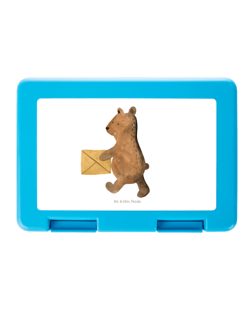 Mr. & Mrs. Panda Lunchbox Bär Zuhause ohne Spruch in Weiß