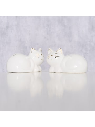 Boltze Spardose in weiß