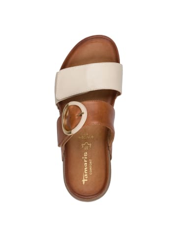 Tamaris WIDE FIT Pantolette in IVORY COMB