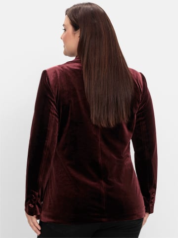 sheego Jackenblazer in bordeaux